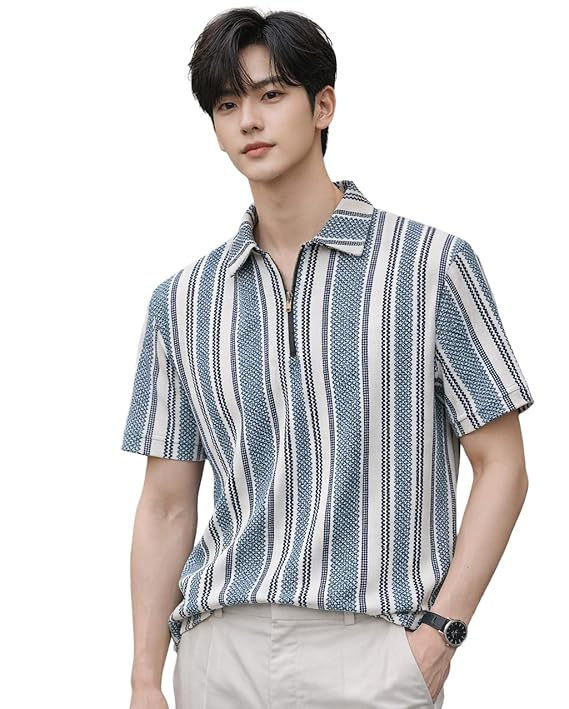 London Hills Men’s Loose Fit Half Sleeve T-Shirt